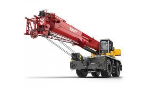 Короткобазный кран Sany SRC750T