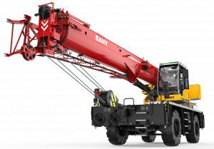 Короткобазный кран Sany SRC300T