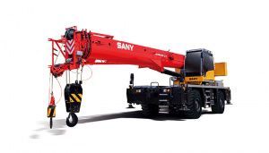Короткобазный кран Sany SRC400T