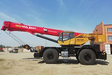 Короткобазный кран Sany SRC750C
