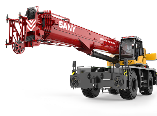 Короткобазный кран Sany SRC600T